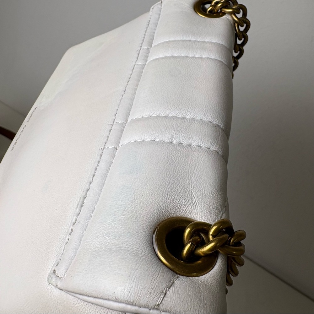 KURT GEIGER Kensington Leather Mini Quilted Crossbody Bag Purse RESTORED - Picture 12 of 16